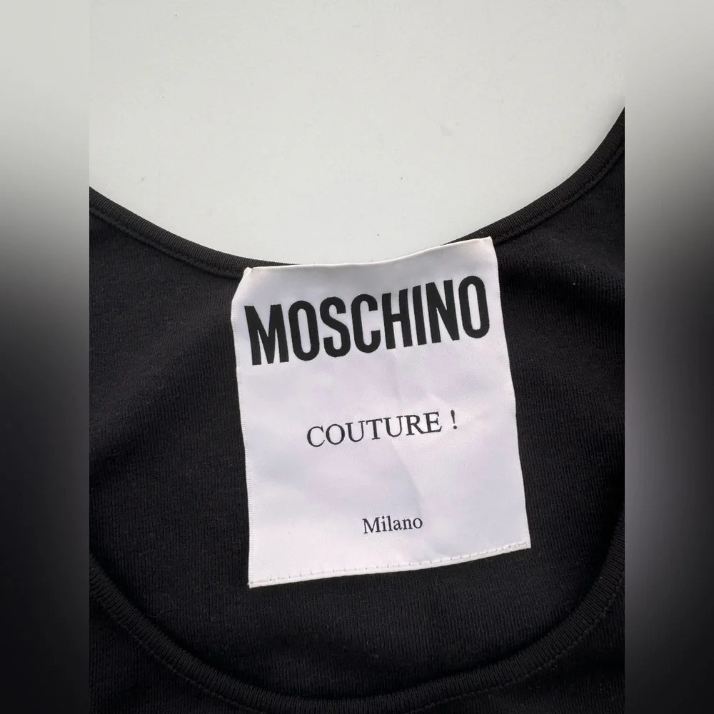 Moschino Couture Black Top Women US2 - Picture 3 of 5